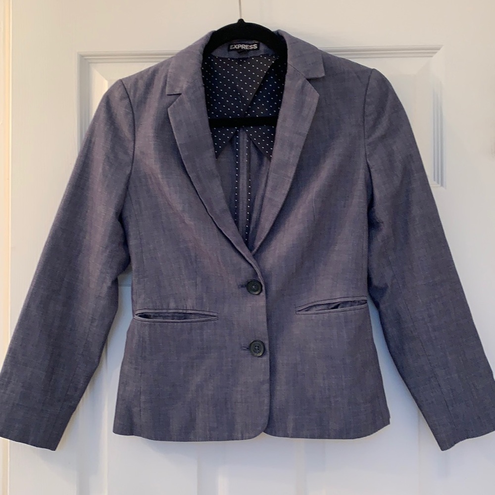 Denim colored Blazer